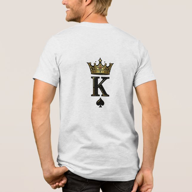 King Spade K – Minimal Couple Matching Design (Verso)