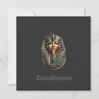 King Tutankhamun Flat Cartões de agradecimentos