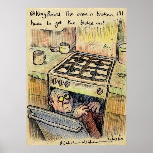 @kingbaird irkafirka poster (Frente)