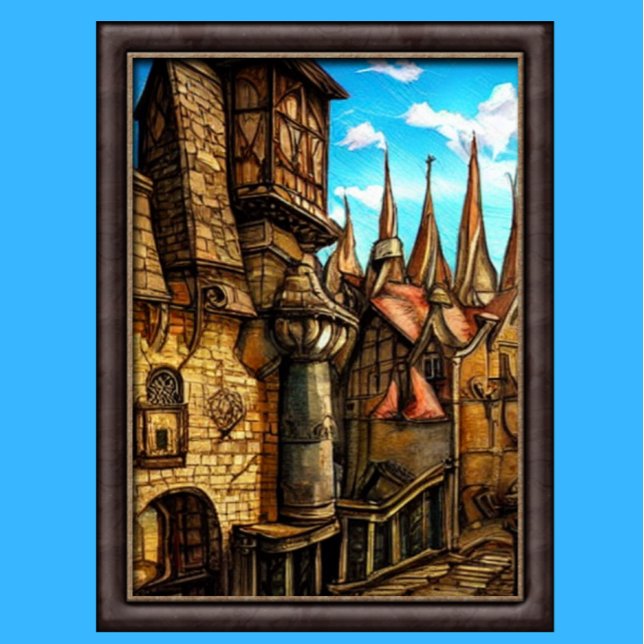 Kingdom Fantasy Digital Art Poster nº 10 (Criador carregado)