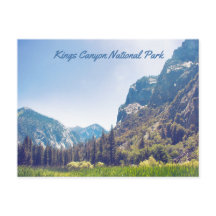 Kings Canyon - Zumwalt Meadow | Cartão postal