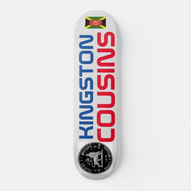 KINGSTON COUSINAS - skate OFICIAL (Frente)