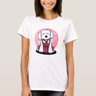 KiniArt Camiseta Glamourosa de Maltês