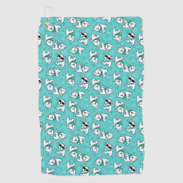 KiniArt Cutieface Westie Golf Towel