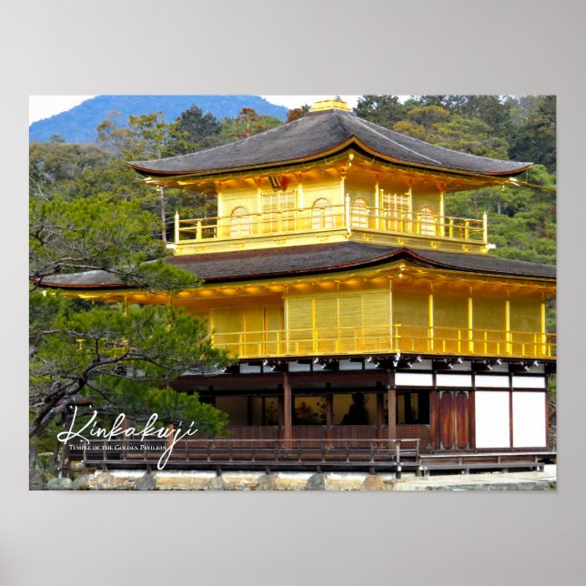 Kinkaku-ji (Rokuon-ji) pôster (Frente)