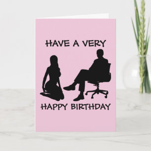 KINKY BIRTHDAY - Cartões de saudação para a MULHER