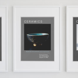 Kintsugi Pottery Poster Series | CINZAS