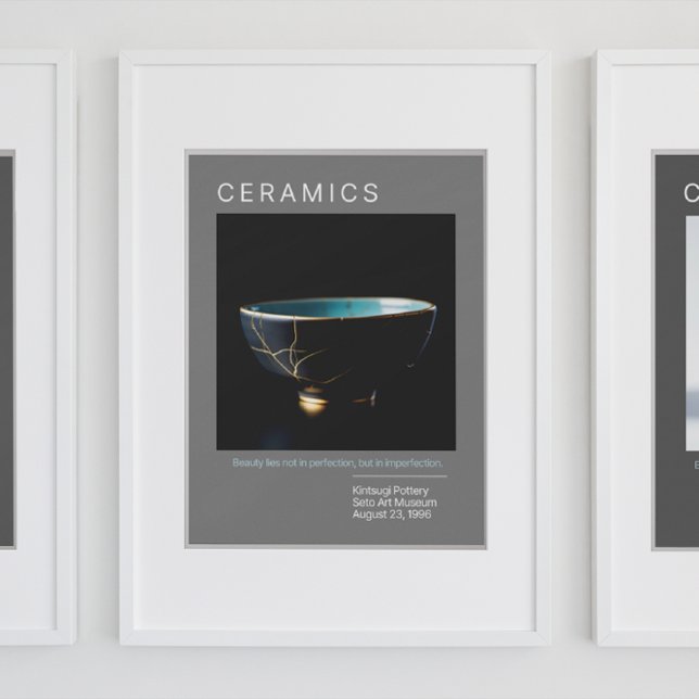Kintsugi Pottery Poster Series | CINZAS (Criador carregado)