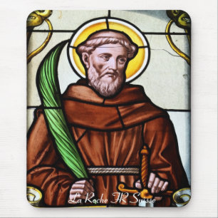 Kirchenfenster La Roche FR Suisse Mousepad