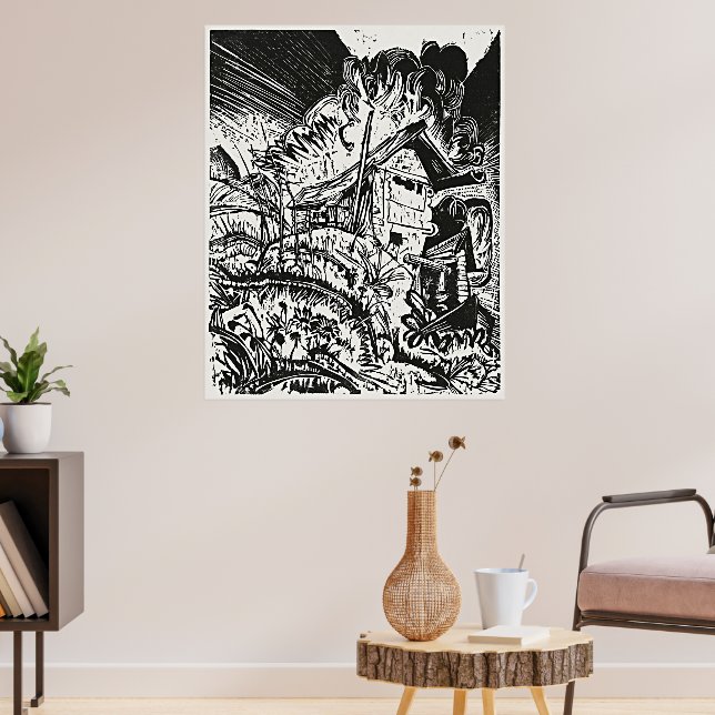 Kirchner Edge: Impressão Mountain House (Sala de Estar 3)