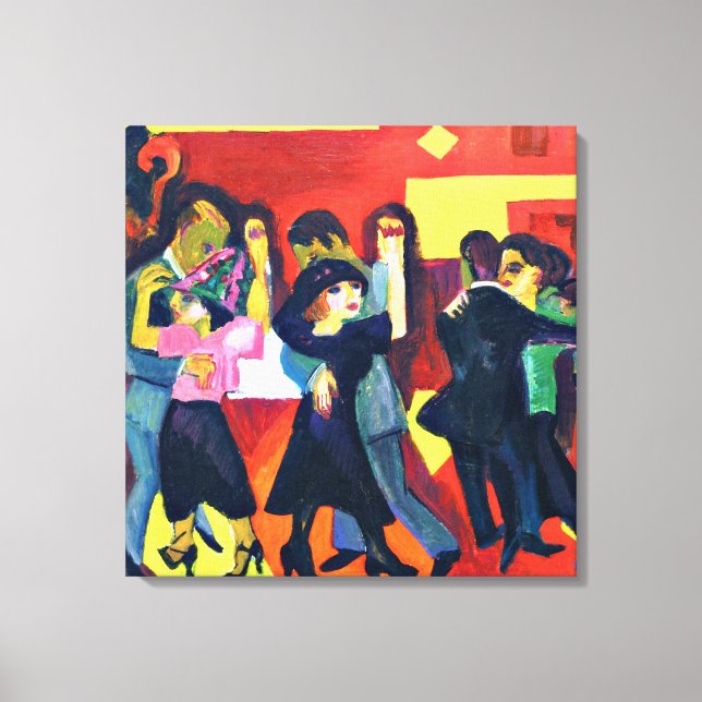 Kirchner - Tambão Tea Canvas Print (Frente)