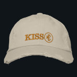 KISS ME retro Hat / boné do caminhoneiro do Festa<br><div class="desc">Chapéus bordados: Chapéus retrógrados clássicos com texto "BEIJA" - moda divertida,  festa de solteiros,  veste universitária,  Papais noeis secretos,  comemorações de escritório / noites fora</div>