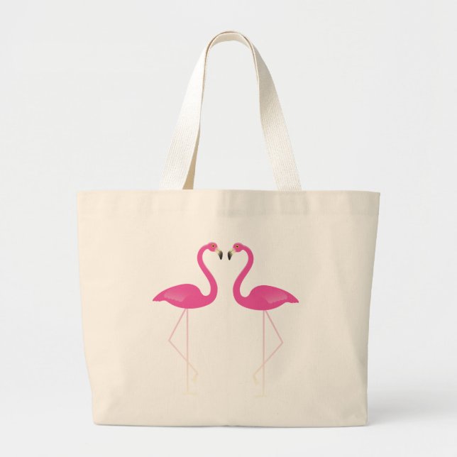 Kissing Flamingos Bolsa (Frente)