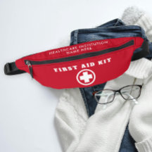Kit de Primeiros Socorros Vermelho da Cruz Vermelh