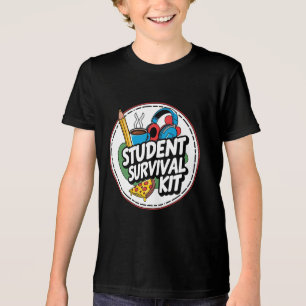 Kit de Sobrevivência Engraçado de Volta à Camisa d