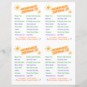 Kit de Sobrevivência Menopausa Imprimível