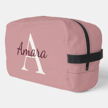 Kit Dopp Personalizado Moderno | Rosa Tea Rose 