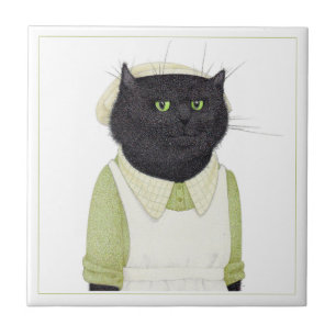 KITCHEN MAID CAT 4,25" Azulejo cerâmico quadrado