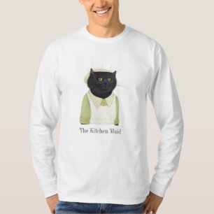 KITCHEN MAID CAT Camiseta básica de capa longa mas