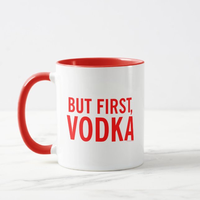 Kitschen Fatty Caneca de Vodka Diner Vermelho (Esquerda)