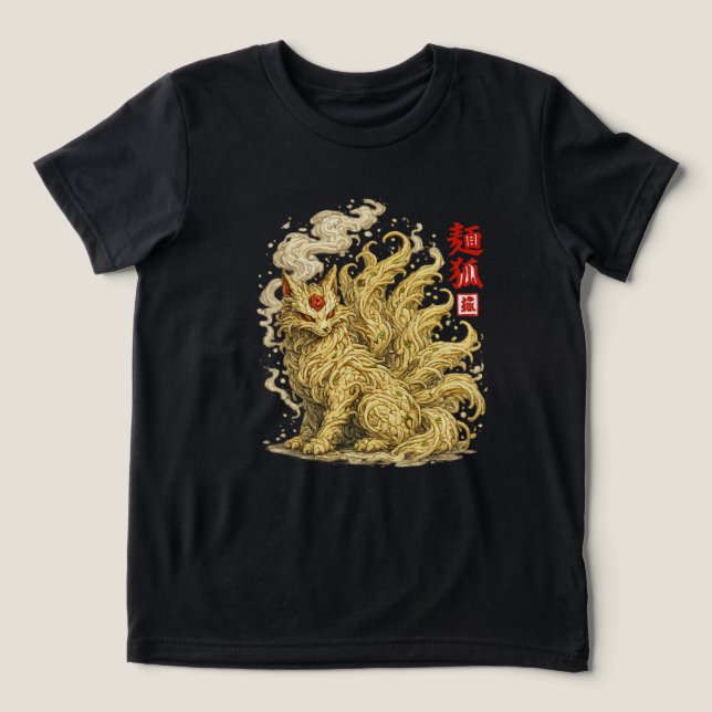 Kitsune Noodle – Espírito Japonês de Rapariga Feit (Design frontal)