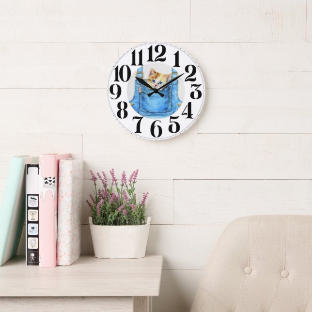 Kitten no relógio (Sala de leitura)