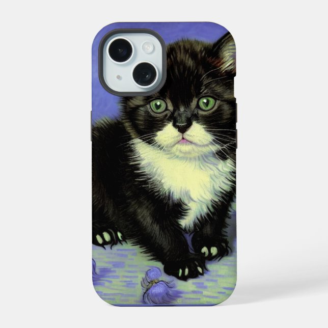 Kitten Tuxedo Van Gogh (Verso)