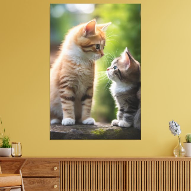 Kittens Canvas Imprimir Imagem 15 (Insitu(Sala de estar))