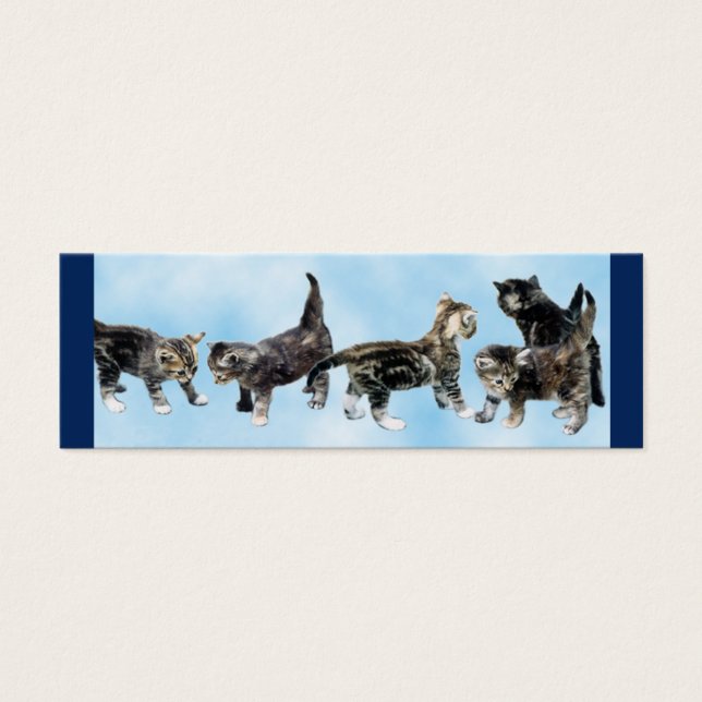 Kittens Mini Bookmark (Frente)