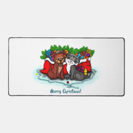 Kitty and Puppy , Happy XMas