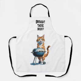 Kitty BBQ Apron