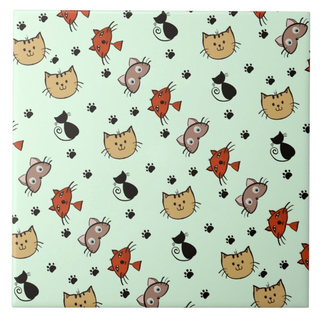 Kitty Cat Pattern (Frente)