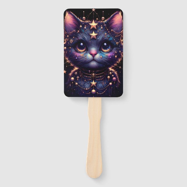 Kitty Cismic e leque de mão de dragão ígneo (Frente)