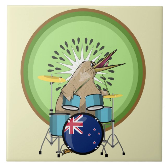 Kiwi Bird Drummer (Frente)