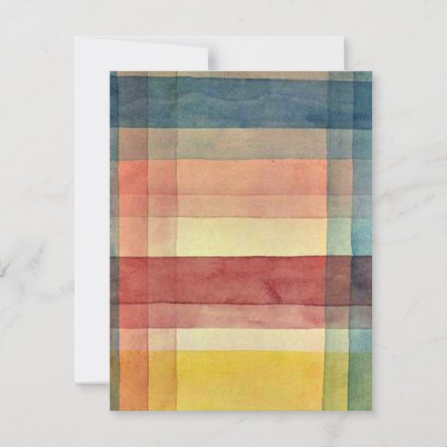 Klee - Arquitetura da planície (Frente)