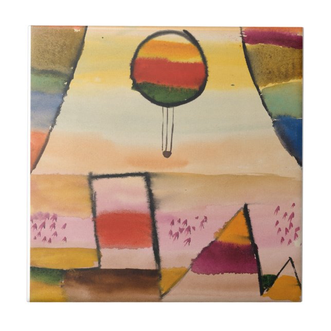Klee - Der Ballon im Fenster (Frente)