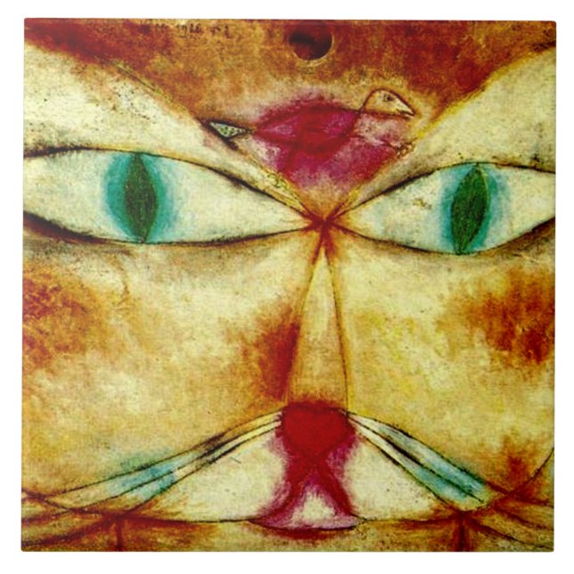 Klee - Gato e Pássaro (Frente)