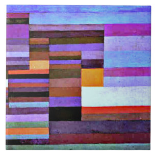Klee - Incêndio à Noite