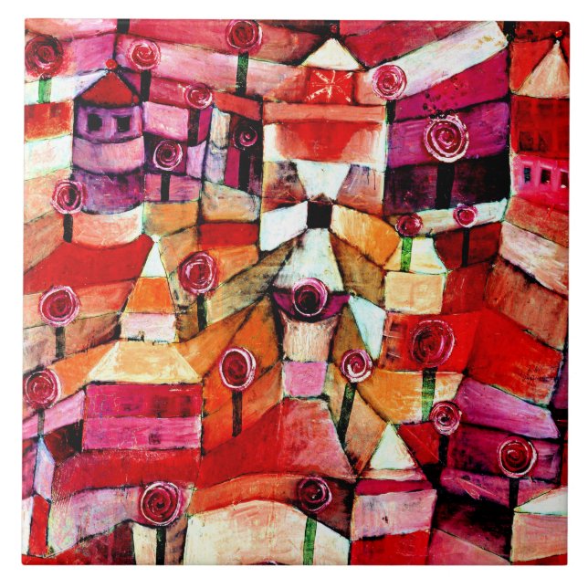 Klee - Jardim de Rosas (Frente)