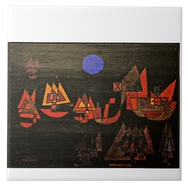 Klee - Navios na Noite (Frente)