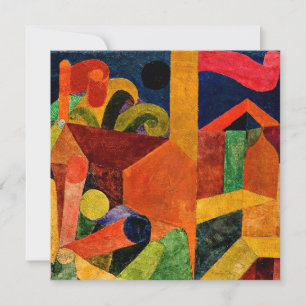 Klee - Paisagem com Sinalizadores