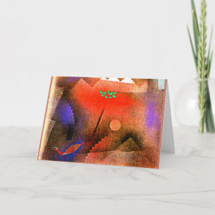 Klee - Pássaro Saindo do Cartão