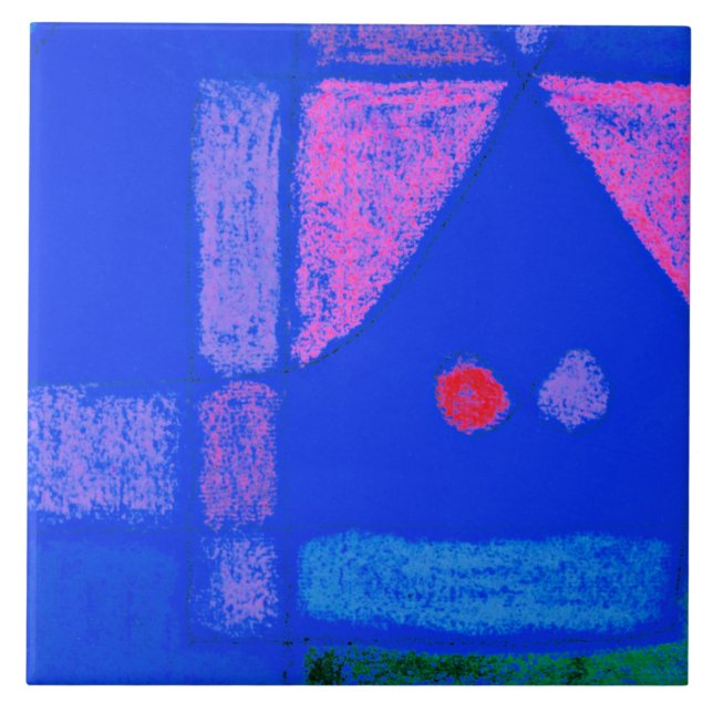 Klee - Um pequeno quarto em Veneza (Frente)