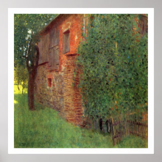 Klimt - Bauernhaus em Kammer am Attersee Poster