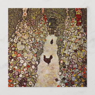 Klimt Garden Com Convites De Roosters