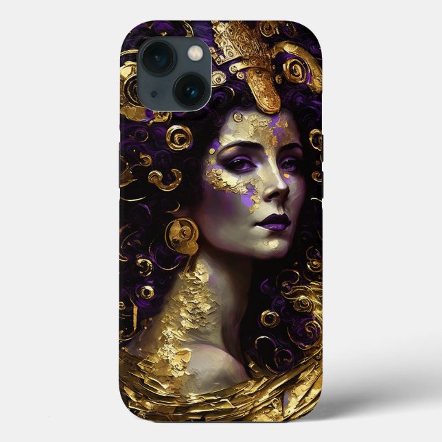 Klimt inspirou a Rainha Deusa capas de iphone de C (Verso)