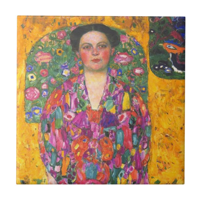 Klimt Retrato de Eugenia Primavesi (Frente)