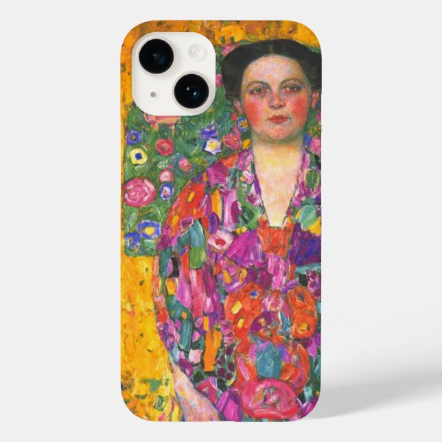 Klimt Retrato de Eugenia Primavesi (Verso)