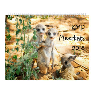 KMP Meerkats - calendário 2018