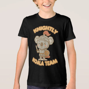Knightly Koala Team T-Shirt - Kawaii Fantasy Cute